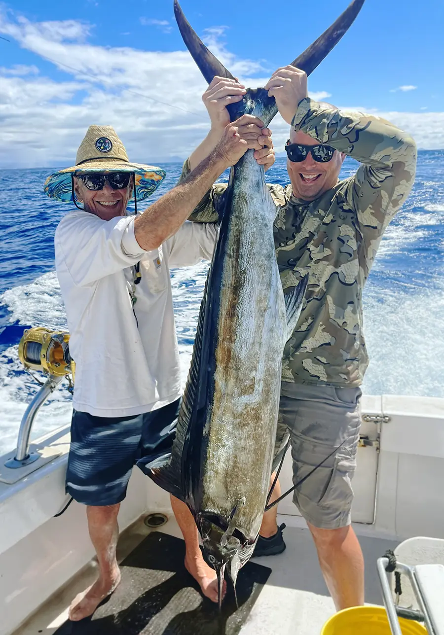 Black Marlin Catch Honolulu Playn Hooky