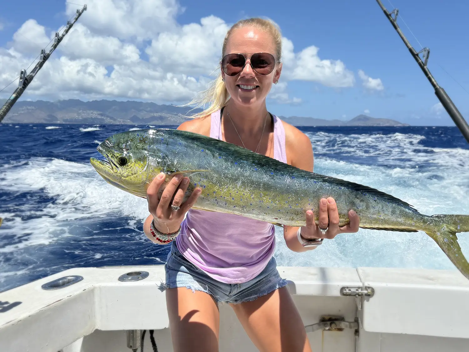 Sportfishing Hawaii Mahi Mahi fishing charters
